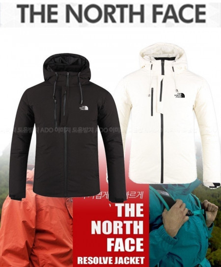 북스 지퍼후드패딩