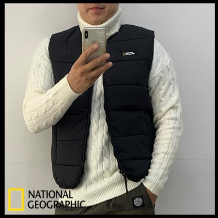 신지오 다운라이크조끼