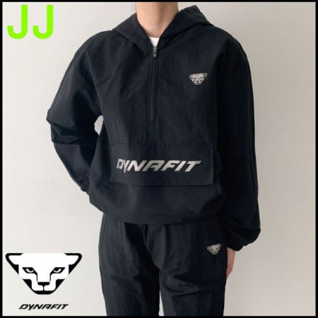 여성 표범후드빅로고아노락세트