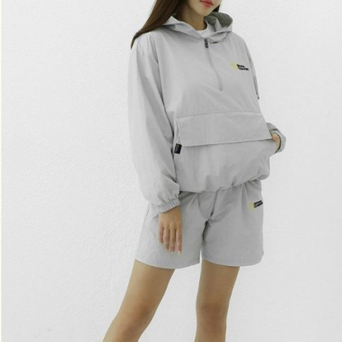 [특가세일]여성 지오후드반바지세트