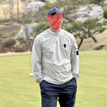 어메이징크* 플렉스모션 우븐 라운드 아노락   (MEN)