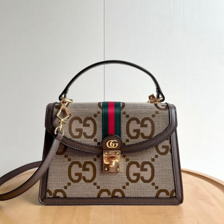 Gucci Ophidia GG 자카드 미니 탑핸들백