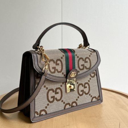 Gucci Ophidia GG 자카드 미니 탑핸들백