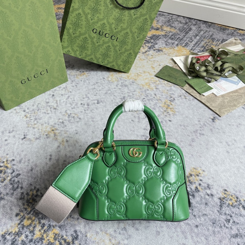 GUCCI GG 임보스턴 미니 아델 백