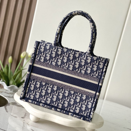 디올 북토트(Book Tote) D-스트라이프