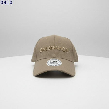 발렌시아가 메인 각인로고 볼캡 모자