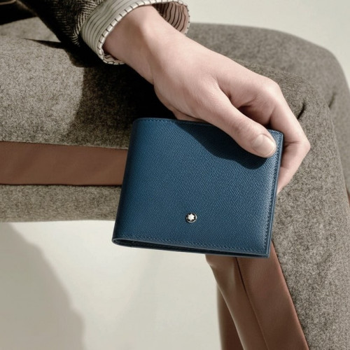 몽블랑 사토리엘 소가죽 반지갑 6CC포켓 (정로*스제품)