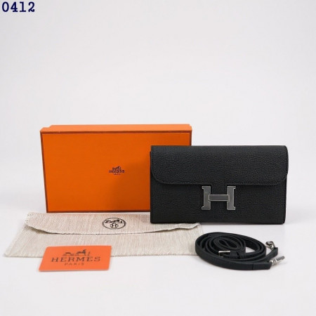 에르메스 콘스탄스 투 고 장지갑 [블랙]