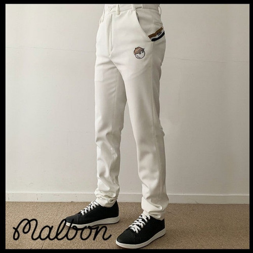 본 사선테이프기모팬츠