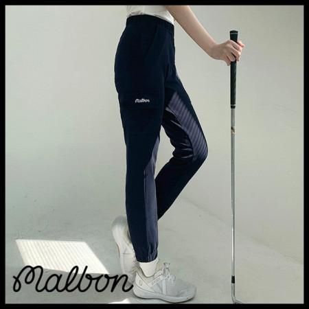 여성 본카고포켓밴딩팬츠