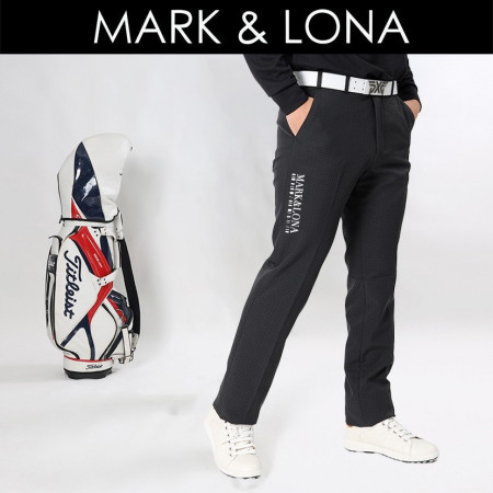 마크 바코드 기모 팬츠