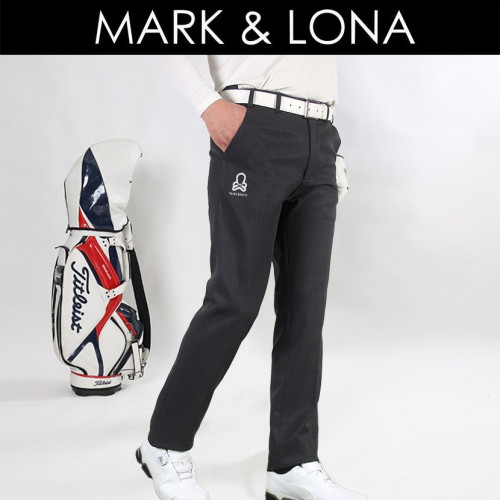 마크 빗살 기모 팬츠