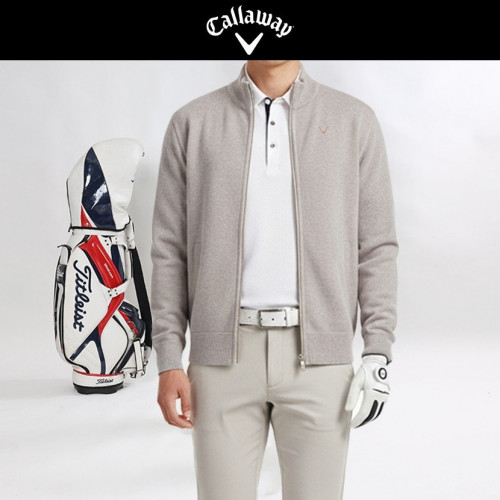 캘러 융기모 풀 집업