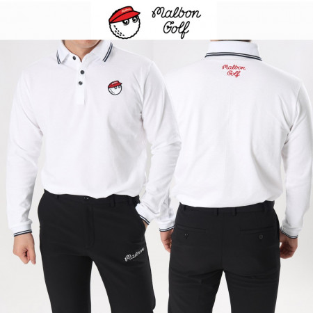 🦍말X 두줄 PK 긴팔🦍