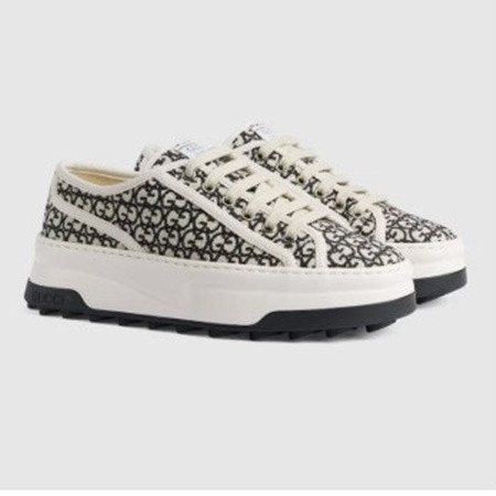 구찌 테니스 1977 플랫폼 로우 탑