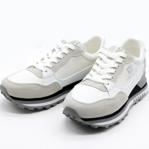 지방시 화이트&베이지 투톤 남성 스니커즈