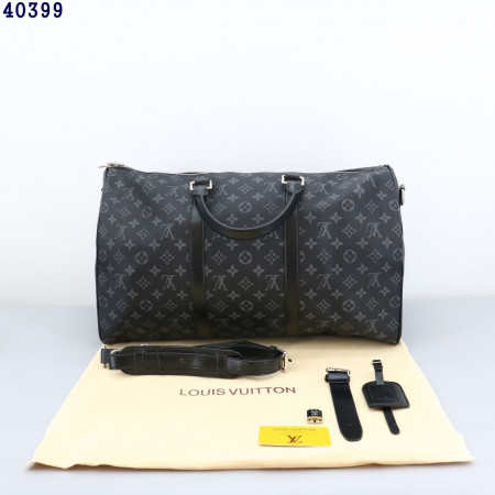 루이비통 모노패턴 트레블 보스턴백 블랙 #40399