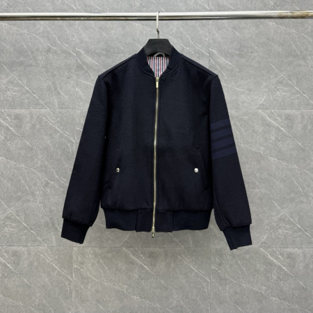 톰브라운 [Thom Browne] 수입최고급 울  4-바 봄버 재킷 신상입고