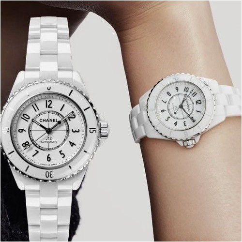 샤넬 [ C*ANEL ] 수입 J12 워치 칼리버 -화이트