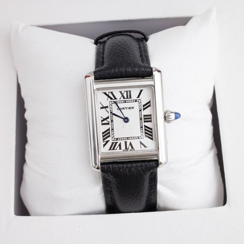 까르띠에 [CARTIER] 탱크 머스트 스틸 시계