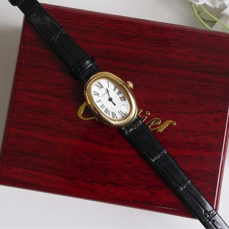 [CARTIER] 까르띠에 여성 베누아 워치 스몰 금장