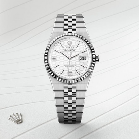 [ROLEX] 로렉스 랜드-드웰러 오이스터 36 시계 화이트