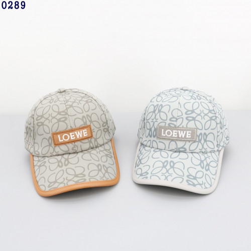 로에베 로고 패턴  볼캡 모자#0289