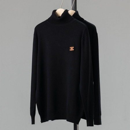 [CELINE] 셀린느 수입고급 아플리케 터틀넥 니트 #5527