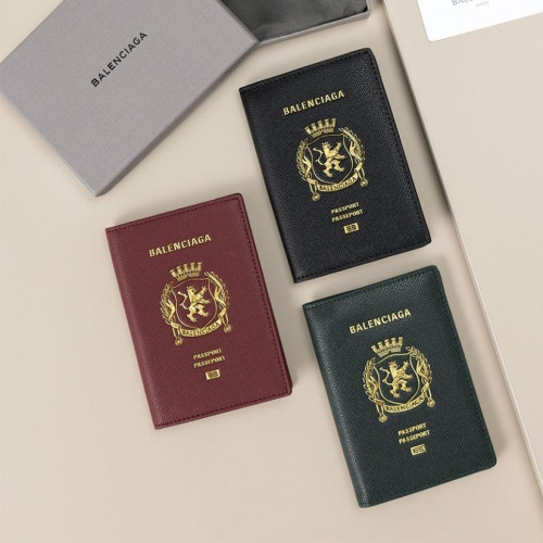 발렌시아가 남성 패스포트 버티컬 바이폴드 지갑#12017