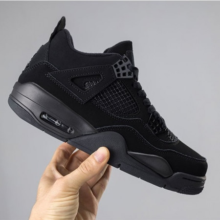 조던 4 레트로 블랙 캣 신발 #3250