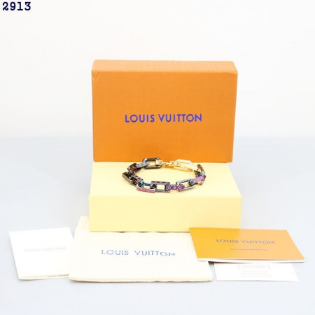 루이비통 MP2913 모노그램 컬러스 체인 팔찌#2913