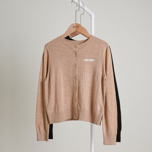 [MIU MIU] 미우미우 캐시미어 크루넥 니트 가디건 #16322 #6828 #6989