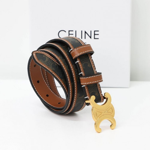 [CELINE] 셀린느 미디엄 트리옹프 캔버스 벨트 #0101