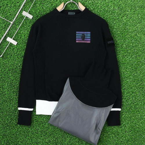 어메이징크리 아코디오 니트 패딩 후드 자켓#3183