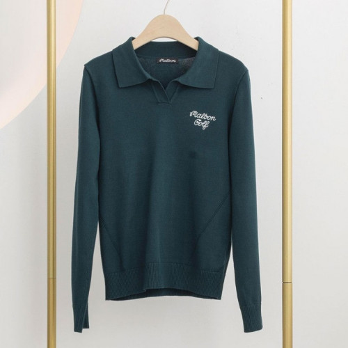 말본 [MALBON] 카라 여성 브이 니트 #12317