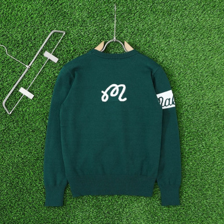 [MALBON] 말본 여성 데니 버킷 베이직 라운드 스웨터 #3126