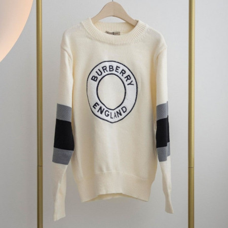 버버리 HURLEY 로고 스트라이프 니트#8720