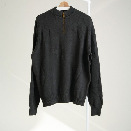 루이비통 모노그램 반집업 니트 스웨터#19859