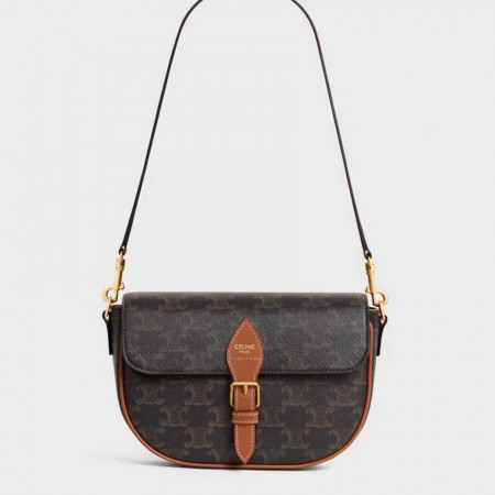 [CELINE] 셀린느 트리옹프 풀코 숄더백 #19267