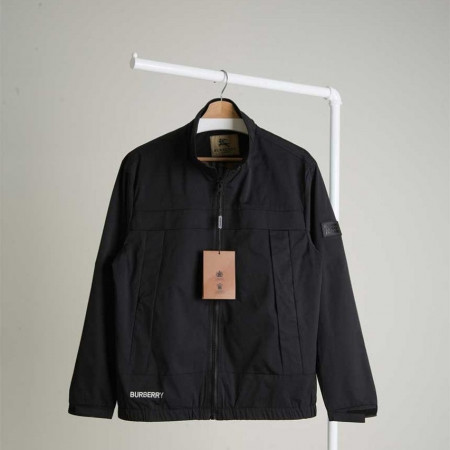 [BURBERRY] 버버리 이니셜 자수로고 블루종 자켓 #19413