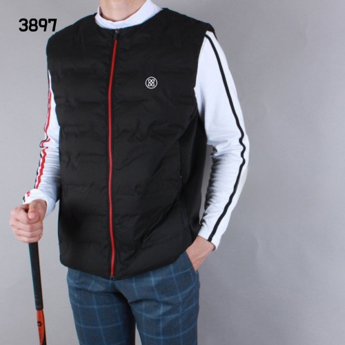 지X어 남자 3897 라운드 패딩 조끼 베스트