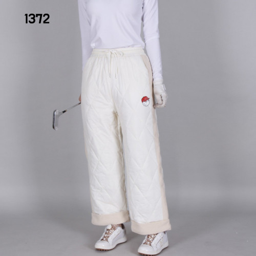 말X 여자 1372 코듀로이 와이드 패딩 팬츠 바지