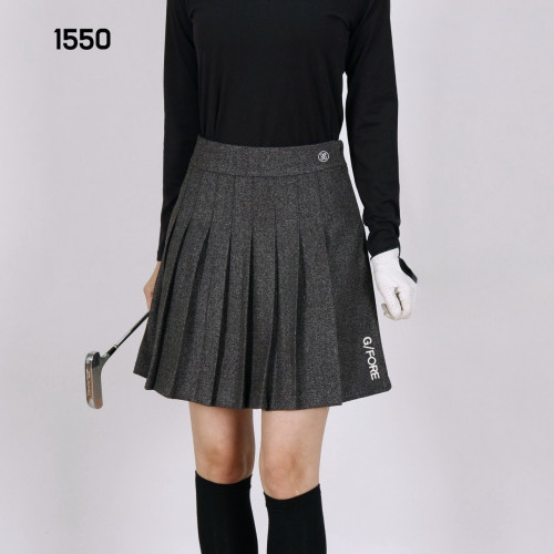 지X어 여자 1550 윈터 롱플리츠 스커트 치마