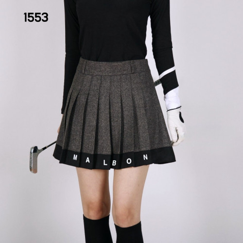 말X 여자 1553 밑단배색 스커트 치마