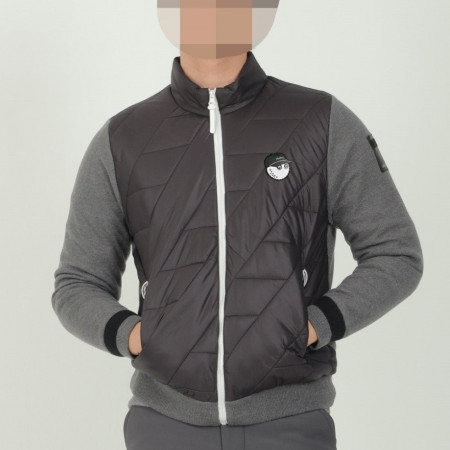 말X 남자 3898 하이브리드 니트 패딩 점퍼