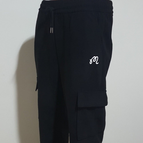 말본 골덴 허리밴딩 카고 조거 팬츠