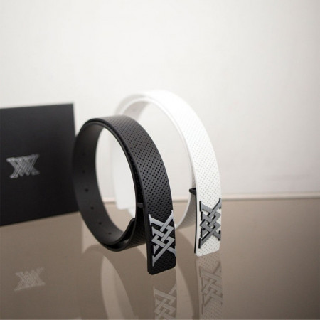 어뉴 [ANEW] 실버로고 펀칭 벨트