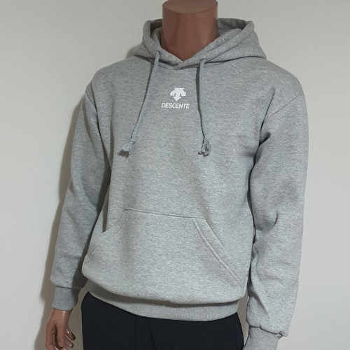 데상트 빅로고 겨울 기모 후드티 신상