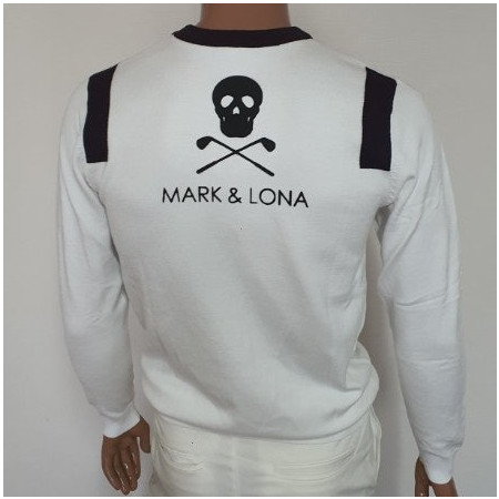 마크앤로나 빅로고 라운드 니트 신상