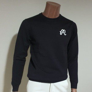 말본 빅로고 라운드 니트 신상